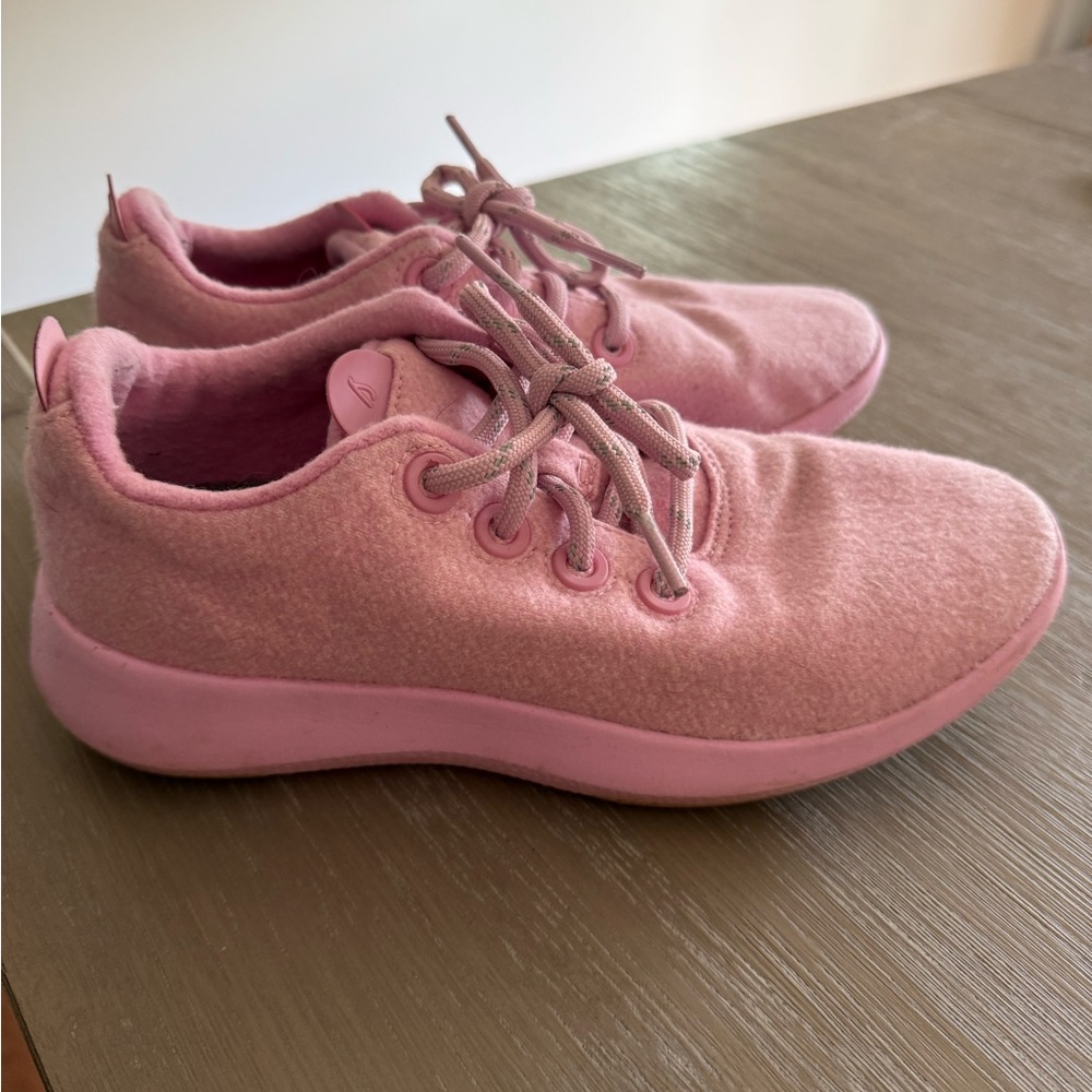 Allbirds Pink Merino Wool Runners